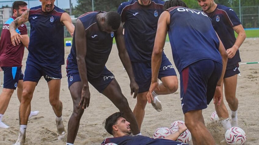 Kumda baslayan trabzonspor idmani denizde bitti 6dhZx8eI